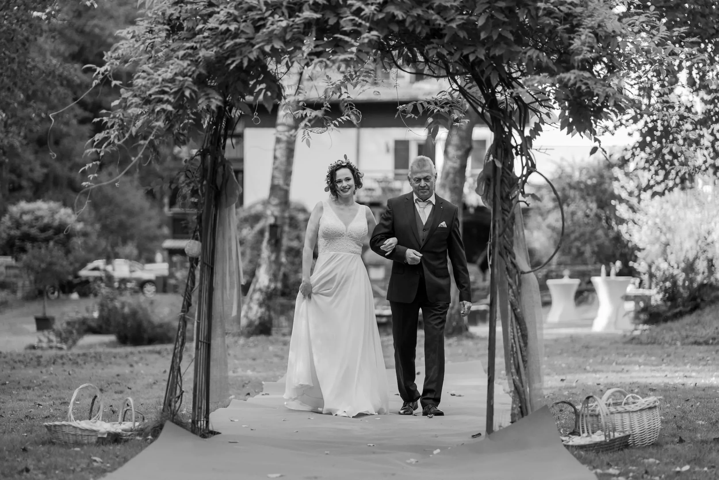 WALKING DOWN THE AISLE